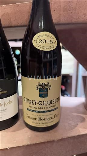 Borgoña Gevrey-Chambertin Premier Cru Pierre Bourée Fils 1er Cru Les Champeaux 2018