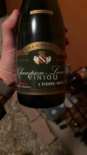 Champagne Champion-Levant à Pierre-Morains 2015