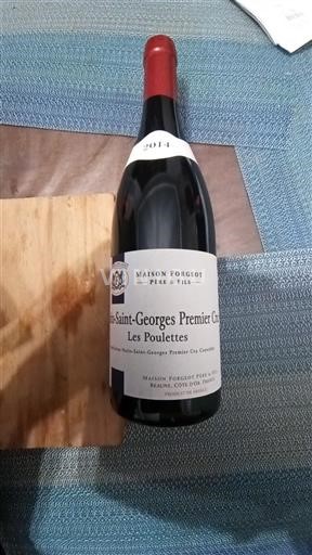 Bourgogne Nuits-Saint-Georges Premier Cru Maison Forget Père & Fils Les Poulettes 2014