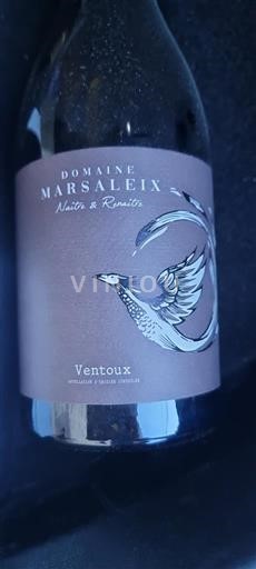 Rhônen laakso Ventoux Domaine Marsaleix 2019