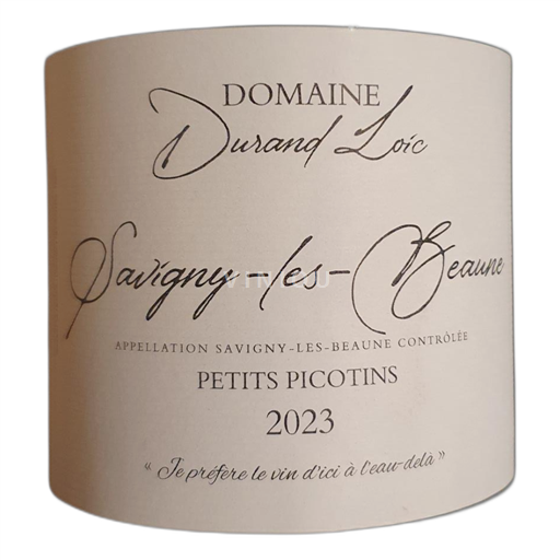 Borgoña Savigny-lès-Beaune Domaine Durand-Loic Petits Picotins 2023