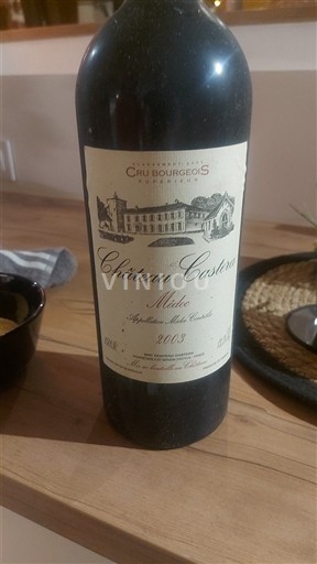 Bordéus Médoc Château Castera 2003