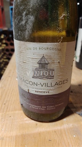 Bourgondië Mâcon en mâcon-dorpen Vignerons des Terres Secrètes Réserve 2012
