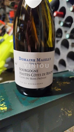 Burgund Ikke spesifisert Domaine Mazilly Père & Fils Clos du Bois Prévot 2023