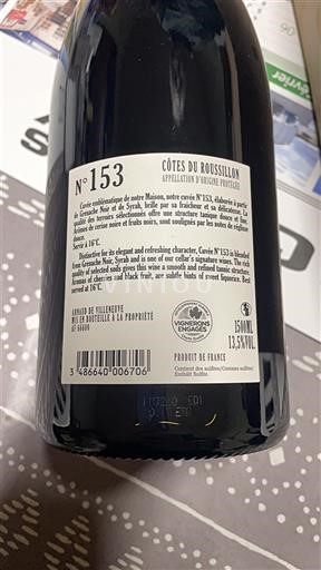 Roussillon Côtes-du-Roussillon Caves du Vieux Pressoir N°153 2023