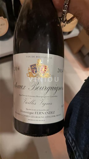 Burgundija Burgundska gricevja Dominique Fernandez Vieilles Vignes 2014