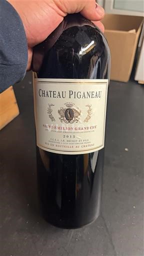 Bordeaux Saint-Émilion Grand Cru Château Piganeau 2015