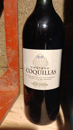 Bordeaux Pessac-Léognan Château Coquillas 2008