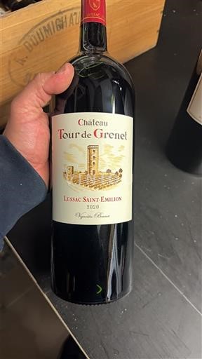 Bordéus Lussac-Saint-Émilion Château Tour de Grenet 2020