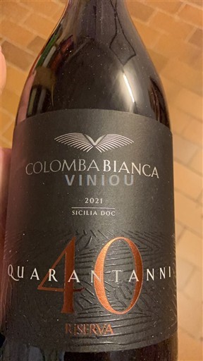 Wines of Sicily Unspecified Colomba Bianca Quarant'anni Riserva 2021