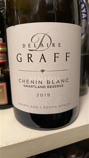 Vina Blanc sec Swartland Reserve Delaire Graff 2019 Južna Afrika Obalna regija Swartland