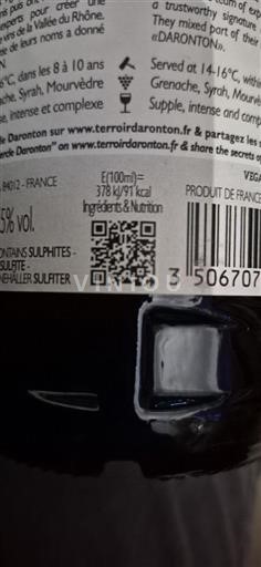 Valle del Rodano Côtes-du-Rhône Domaine Daronnton 2023
