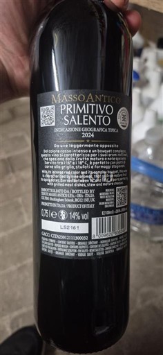 Pouilles Salento Masso Antico 2024