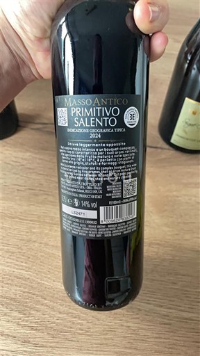 Puglia Susumaniello Salento Masso Antico 2024