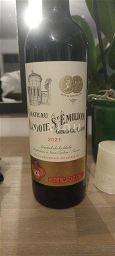 Bordeaux Saint-Émilion Grand Cru Grand Cru Château Laniote 2021