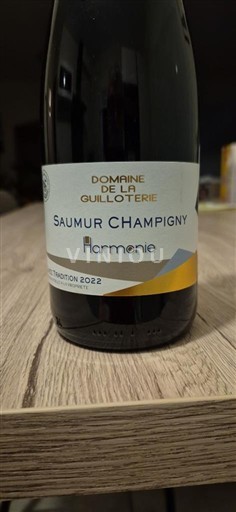 Lugina e Luarës Saumur-champigny Domaine La Guilloterie "Harmonie" 2022