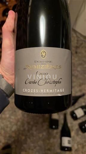 Rhône Valley Crozes-Hermitage Domaine Rémizières Christophe 2020