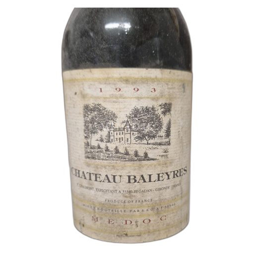 Bordeaux Médoc Chateau Baleyres 1994