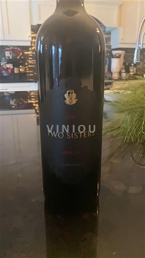 Wines Rouge sec Merlot Two Sisters 2018 Canada Ontario Niagara Peninsula