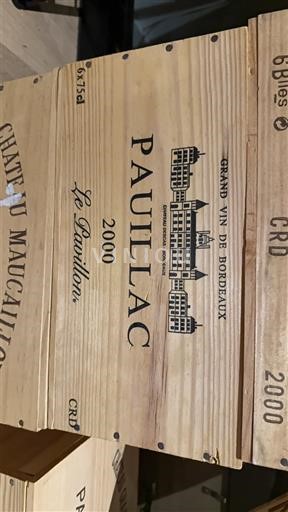 Bordeaux Pauillac Le Pavillon 2000