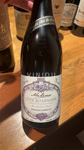 Vale do Loire Côte-roannaise François Lasseigne Noah 2012