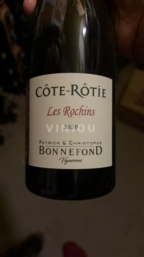 Rhône Valley Côte-Rôtie Patrick & Christophe Bonnefond Les Rochins 2020