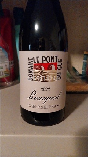 Dolina Loare Bourgueil Domaine Le Pont du Gué 2022