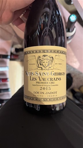 Burgundija Nuits-Saint-Georges Premier Cru Louis Jadot Les Vaucrains 2015
