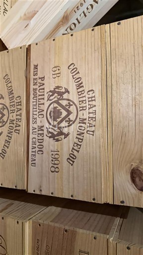 Bordeaux Pauillac Château Colombier-Monpelou 1998
