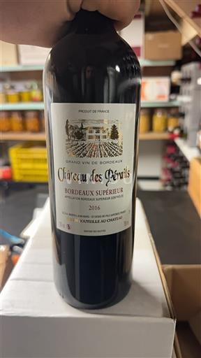 Bordeaux Bordeaux Supérieur Château S Pérails 2016