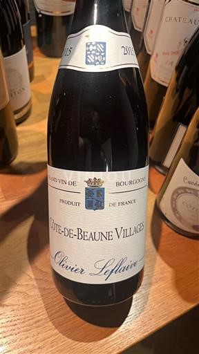 Bourgogne Côte de Beaune-byar Olivier Leflaive 2015