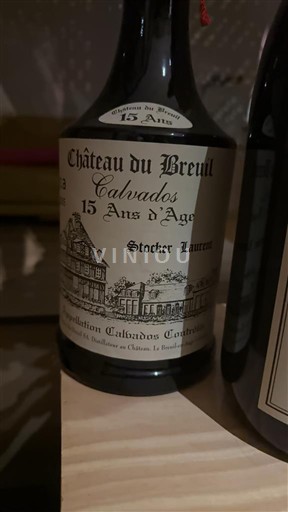Normandy Calvados Château Breuil 15 Ans d'Âge 2005