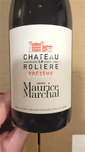 Rhône-dalen Côtes-du-Rhône Château La Rolière Maurice Marchal 2022