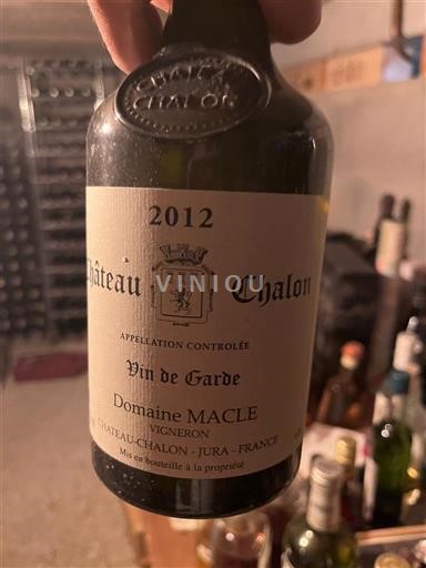 Jura Château-Chalon Domaine Macle 2012