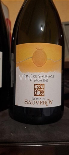 Valle del Loira Anjou Domaine Sauveroy Rivière Sauvage Amphore 2023