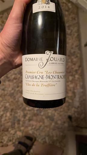 Bourgogne Chassagne-Montrachet Premier Cru Domaine Jouard Clos de la Truffière 2014