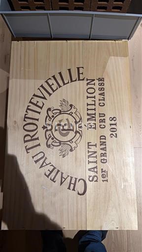 Bordeaux Saint-Émilion Château Trottevieille 1er grand cru classé 2018