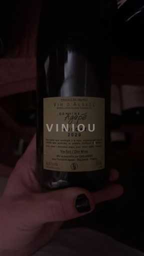 Alsace Muscat Domaine Agapé Expression 2020