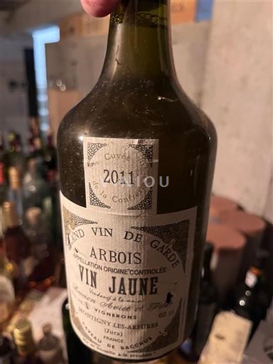 Vin Blanc sec Cuvée du Grand Conflan Lucien Aviet et Fils 2011 France Jura Arbois AOC