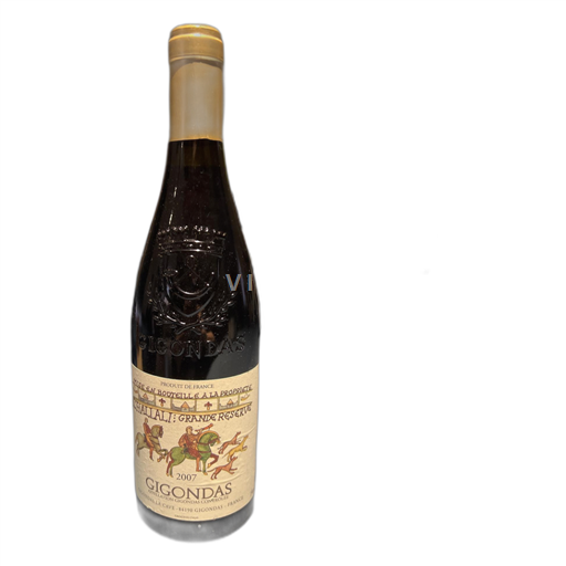 Rhône-dalen Gigondas Gigondas La Cave L'Hallali : Grande Réserve 2007