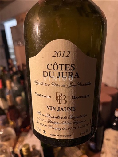 Jura Côtes-du-jura Philippe Badin 2012