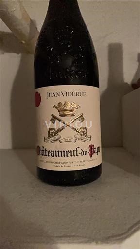 Rhône Valley Châteauneuf-du-Pape Jean Vidérue 2019