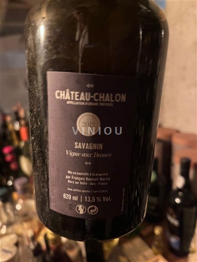 Jura Château-Chalon François Rousset-Martin Vigne aux Dames 2012