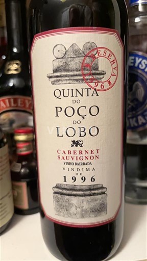 Portugali Bairrada Quinta do Poço do Lobo Cabernet Sauvignon Reserva 1996