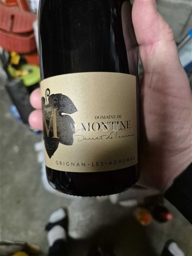 Rhône-dalen Grignan-les-Adhémar Domaine Montine Secret de Terroir Ikke årgangsbestemt