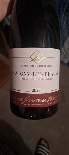 Burgundi Savigny-lès-Beaune Domaine Jonathan Bonvalot 2023