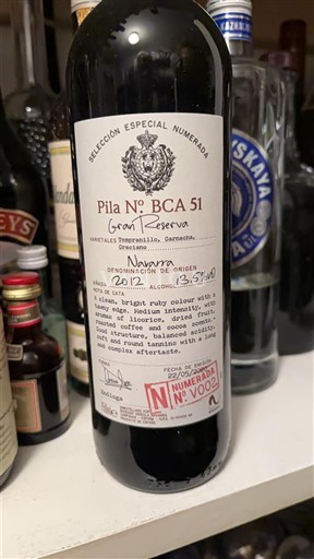 Navarra Pila Gran Reserva 2012