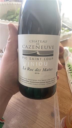 Languedoc Pic-saint-loup Château Cazeneuve Le Roc des Mates 2019