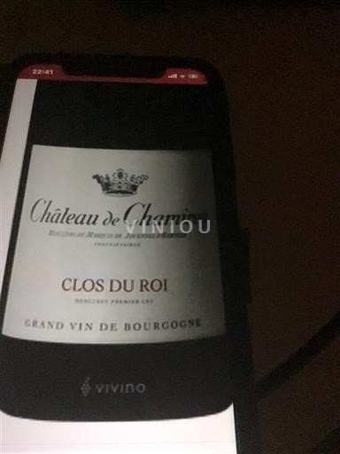 Borgoña Mercurey Premier Cru Château Chamirey Clos du Roi 2021