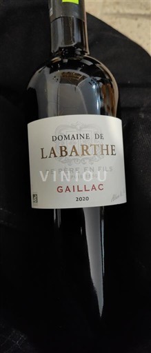 Sudoeste Gaillac Domaine Labarthe 2020